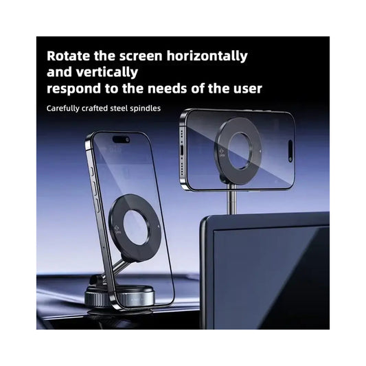 K007 Strong Magnetic Car Phone Holder 360° Rotating Vacuum Suction mobile Mount