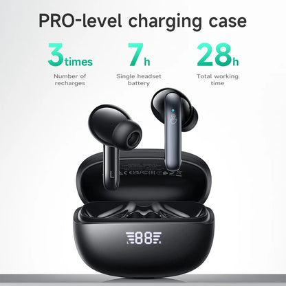 HOCO EQ5 ANC+ENC Bluetooth 5.3 Wireless Earbuds – HiFi Stereo Sound & Dual Microphones