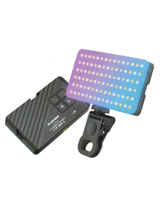 PLOKAMA U160 Pro RGB LED Video Light – 2000mAh Rechargeable Portable Fill Light