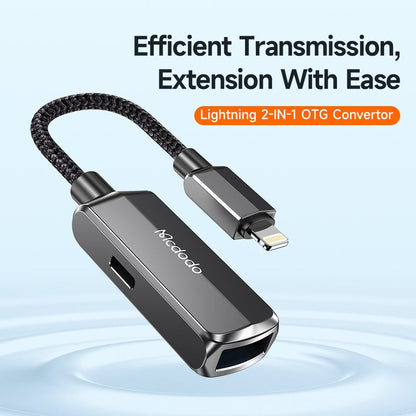 Mcdodo CA-269 2-in-1 Lightning to USB-A 3.0 + Lightning Converter