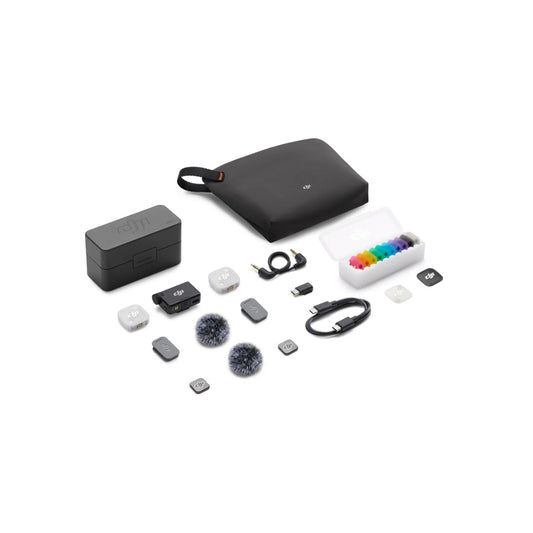 DJI Mic Mini 2 Wireless Microphone System 2TX + 1RX with Charging Case
