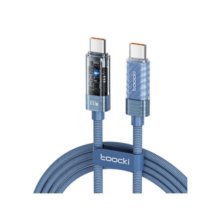 Toocki PD 100W USB-C to USB-C Fast Charging Cable – Smart Auto Power Off