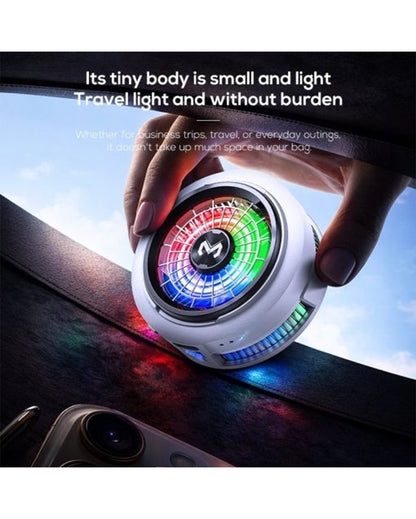 Memo CX20 Magnetic Semiconductor Mobile Cooling Fan for Gaming & Overheating Protection