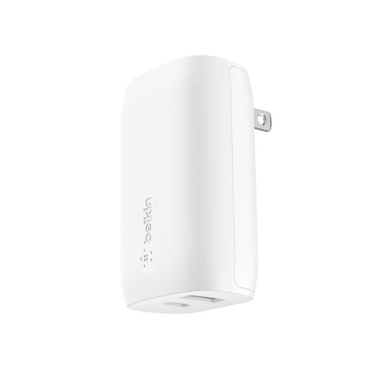Belkin BoostCharge 37W Dual Wall Charger with PPS USB-C PD + USB-A