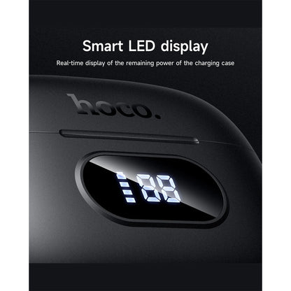 HOCO EQ2 Plus TWS Bluetooth Earphones – Bluetooth 5.4, Dual Drivers & LED Battery Display