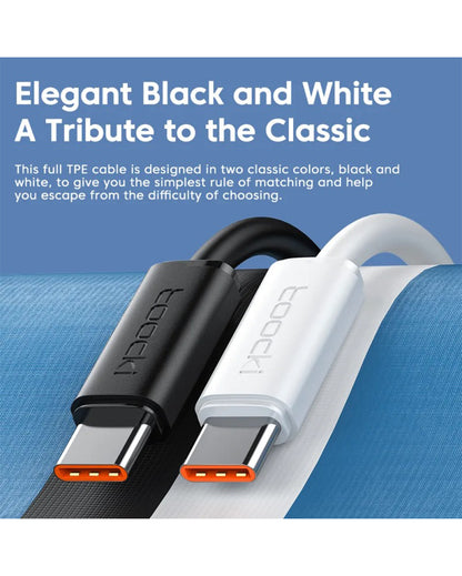 Toocki 3A USB-C to USB-C Fast Charging Cable – High-Speed Charging & Data Transfer