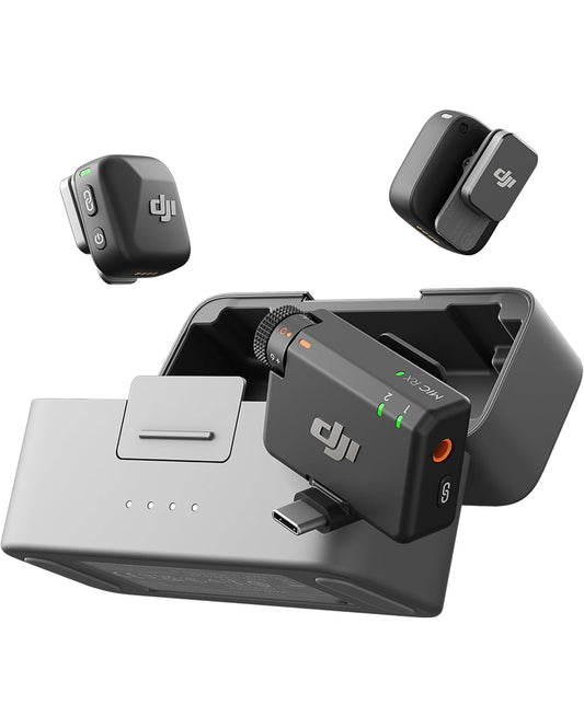 DJI Mic Mini Wireless Microphone 2TX + 1RX with Charging Case