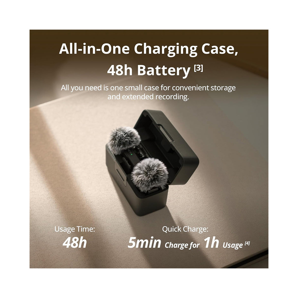 DJI Mic Mini Wireless Microphone 2TX + 1RX with Charging Case