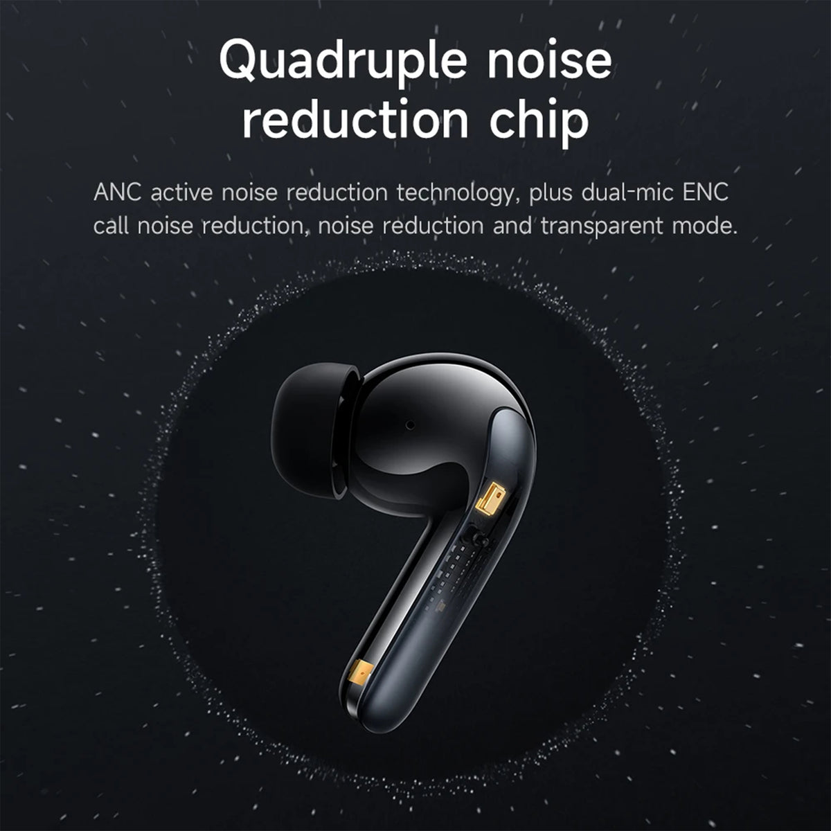 HOCO EQ5 ANC+ENC Bluetooth 5.3 Wireless Earbuds – HiFi Stereo Sound & Dual Microphones