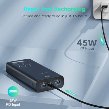 ROMOSS PPD20 20000mAh 50W PD Fast Charging Power Bank USB-C Portable Charger