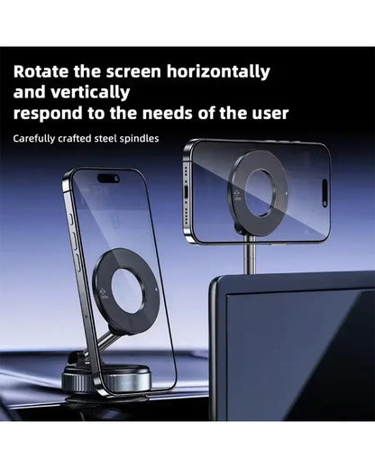 K009 Vacuum Magnetic Car Phone Holder – Powerful Suction, Ultra‑Stable 360° Universal Mount for All Smartphones