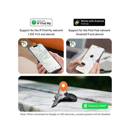 HOCO E101 Universal Smart Tracker Apple Find My & Google Find My Device Bluetooth Anti-Lost Locator