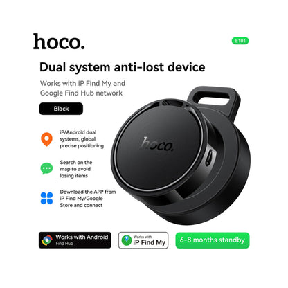 HOCO E101 Universal Smart Tracker Apple Find My & Google Find My Device Bluetooth Anti-Lost Locator