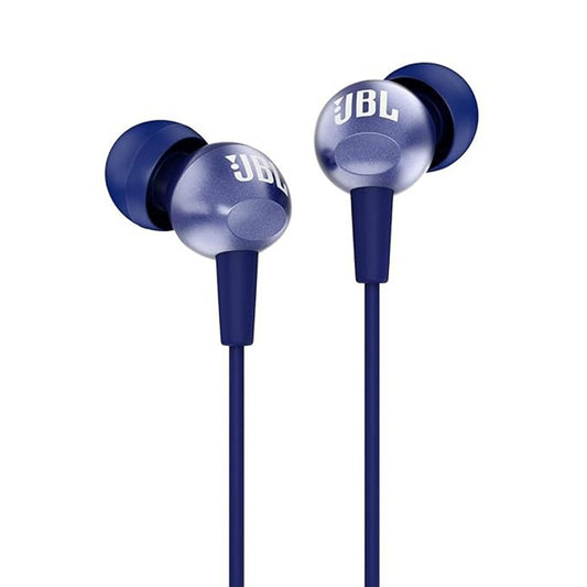 JBL C100SI 3.5mm In-Ear Earphones with 9mm Dynamic Drivers & Microphone