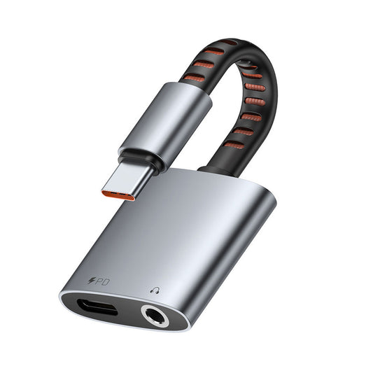 Mcdodo Port Tune CA312 2-in-1 USB-C to USB-C & 3.5mm Audio Adapter with 60W PD Charging
