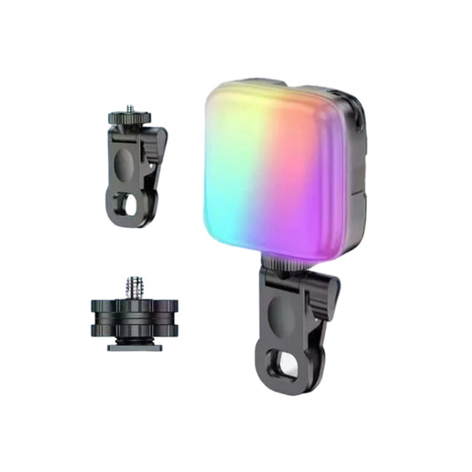 PLOKAMA U80 Pro RGB LED Video Light – Portable Rechargeable Photography & Mobile Fill Light
