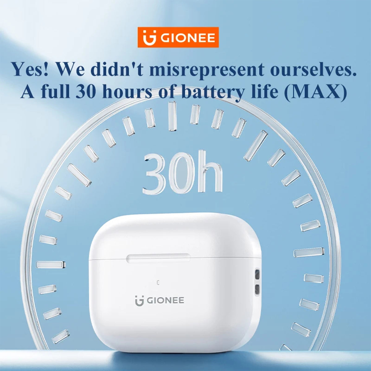 GIONEE JL005 Pro ANC Earbuds – Bluetooth 5.3, Hybrid 48dB ANC & 3D Spatial Audio