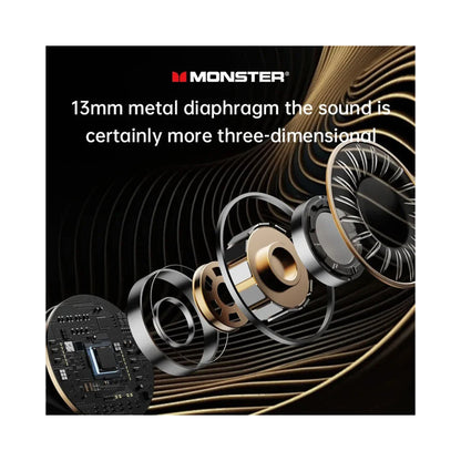 Monster XKT26 ANC TWS Gaming Wireless Earbuds – Bluetooth 5.4, ANC & 13mm Drivers