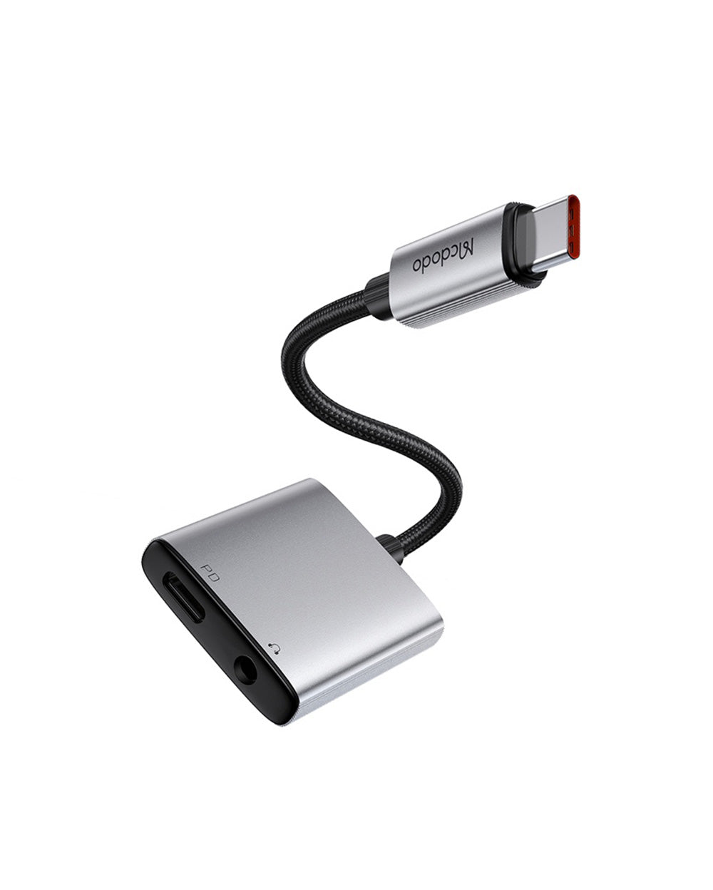 Mcdodo CA-505 USB-C to 3.5mm Audio and Charging, 2-in-1 Adapter with 60W Fast Charge